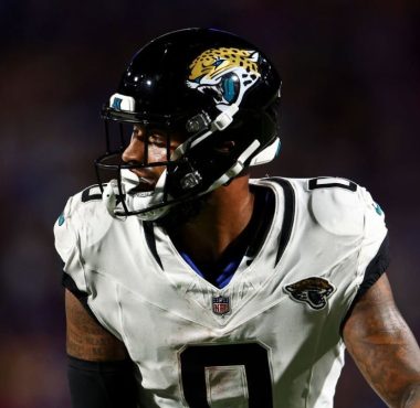 WR Gabe Davis con los Jacksonville Jaguars en 2024