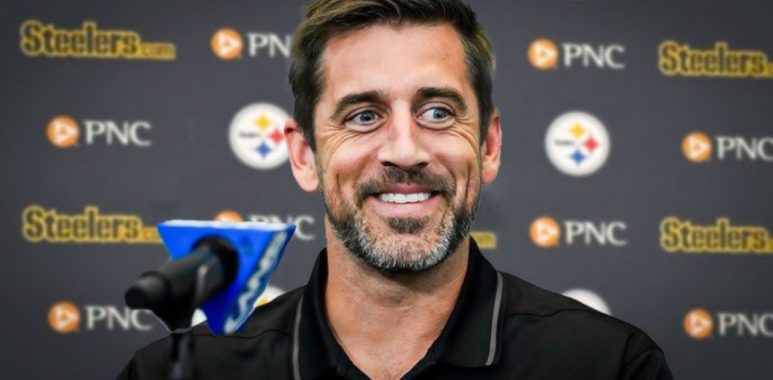 QB Aaron Rodgers, Pittsburgh Steelers